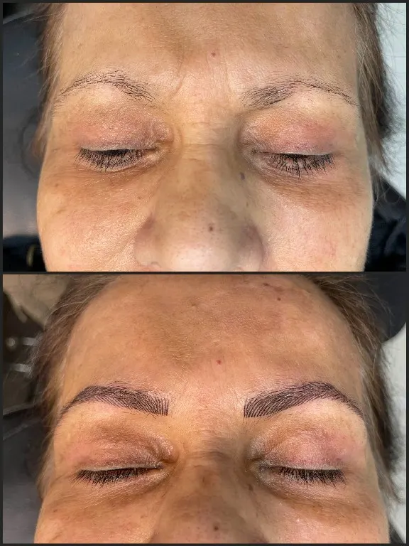 Syinger Tattoos eyebrow permanent makeup work