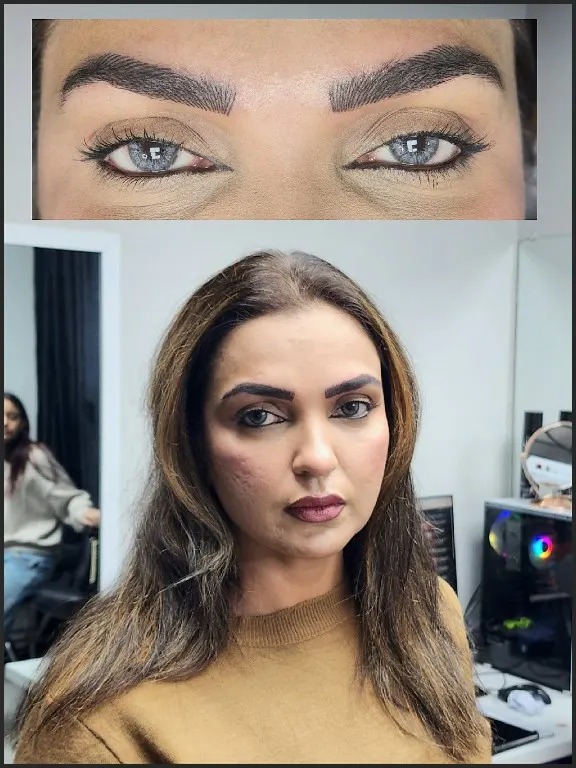 Syinger Tattoos eyebrow permanent makeup work