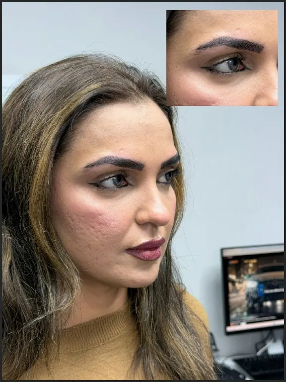 Syinger Tattoos eyebrow permanent makeup work