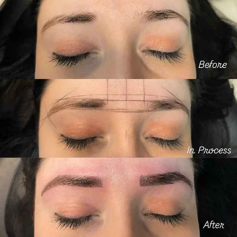 Syinger Tattoos eyebrow permanent makeup work
