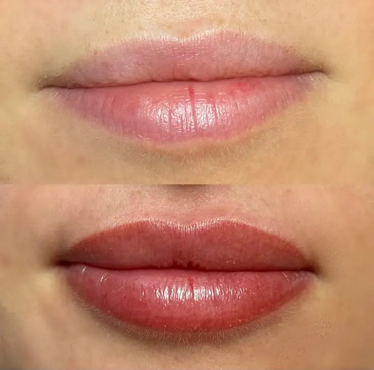Syinger Tattoos lip colour work